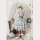 Lily Of The Valley Girl Classic Lolita Boned Bustier Top & Skirt Set by Alice Girl (AGL83)